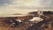 Benjamin Williams Leader The Excavation of the Manchester Ship Canal oil painting reproduction